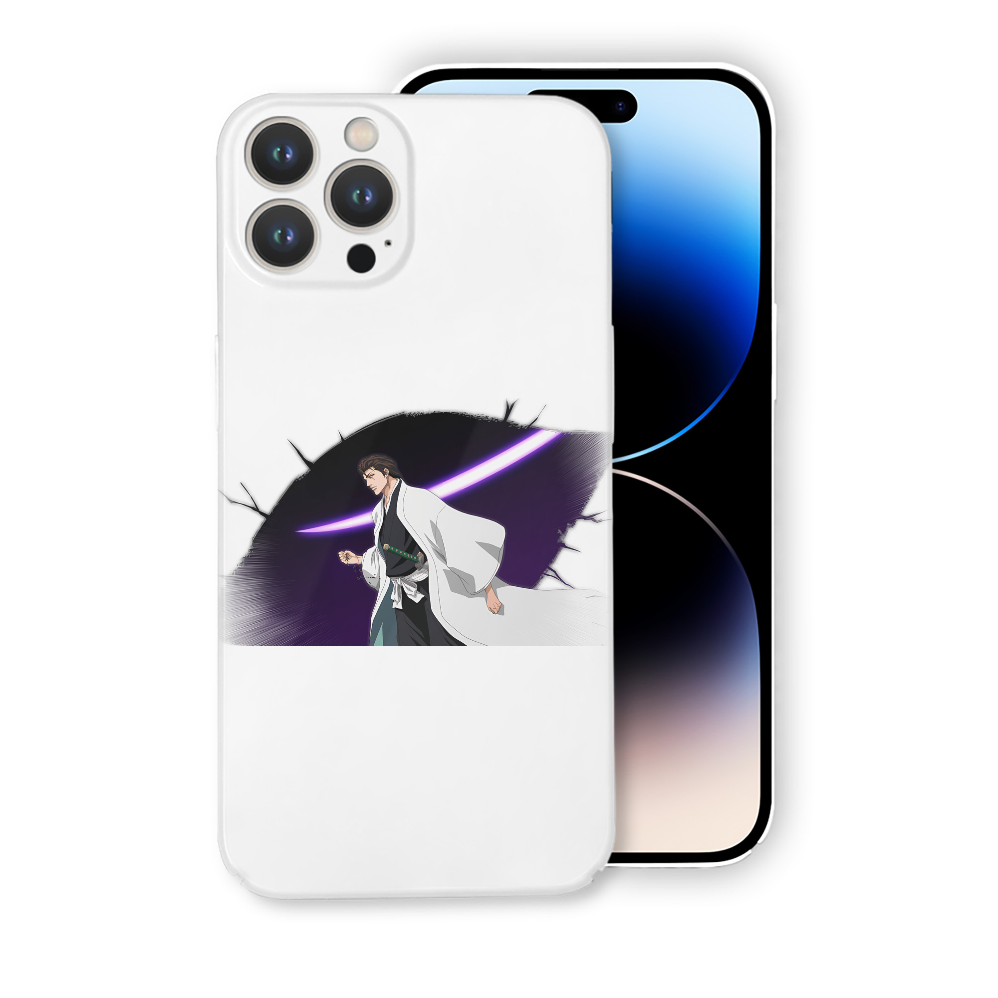 （画像用） ブリーチ 藍染 惣右介（あいぜん そうすけ） BLEACH Aizen Sousuke 【iPhone 14シリーズ対応】ハードケース